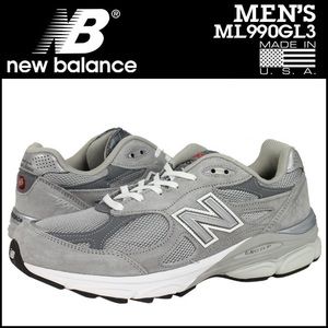 New balance Men's 7.5 M990GL3 grey shoes